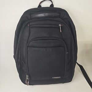 Samsonite Black Laptop Bag Backpack Perfect Fit TSA  Friendly EUC